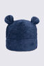 Macpac Baby Acorn Beanie, Navy Iris, hi-res