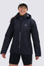 Macpac Women's Traverse Rain Jacket, Black, hi-res