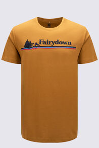 Macpac Men's Fairydown Fairtrade Organic Cotton Short Sleeve T-Shirt, Maple, hi-res