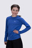 Macpac Kids' Cass Long-Sleeve T-Shirt, Dazzling Blue Marle, hi-res