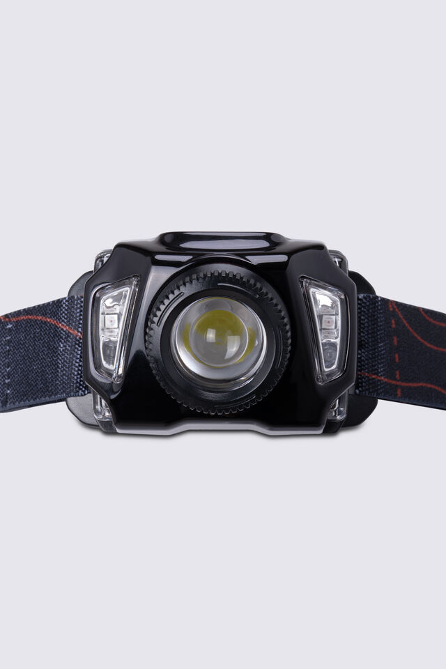 Macpac Focus Control Headlamp RMS630 Lumens, Caviar, view 1