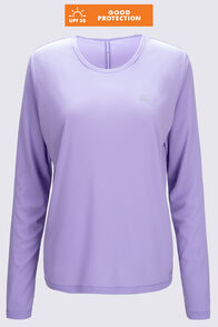 Macpac Women's Trail Long Sleeve T-Shirt, Purple Rose, hi-res