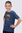 Macpac Kids' Abstract Nature Fairtrade Organic Short Sleeve T-Shirt, Oceana, hi-res