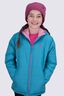 Macpac Kids' Pulsar Alpha Hooded Insulated Jacket, Biscay Blue/Lilac Rose Print, hi-res