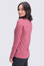Macpac Women's Since 1973 Long Sleeve T-Shirt, Deco Rose, hi-res