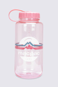 Macpac Water Bottle &mdash; 1L, Retro Logo Lotus, hi-res
