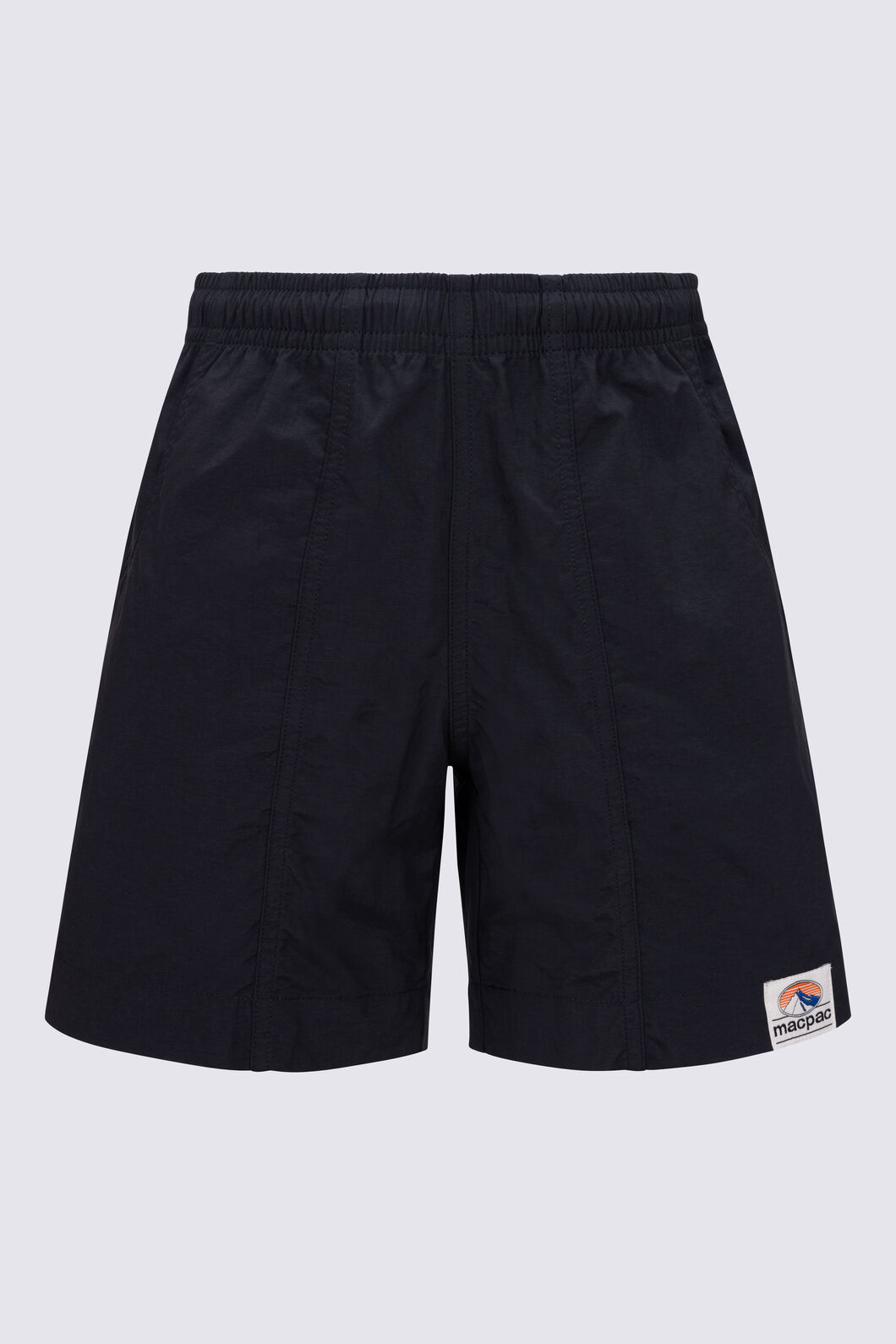 Macpac Kids' Winger Shorts, Black, hi-res