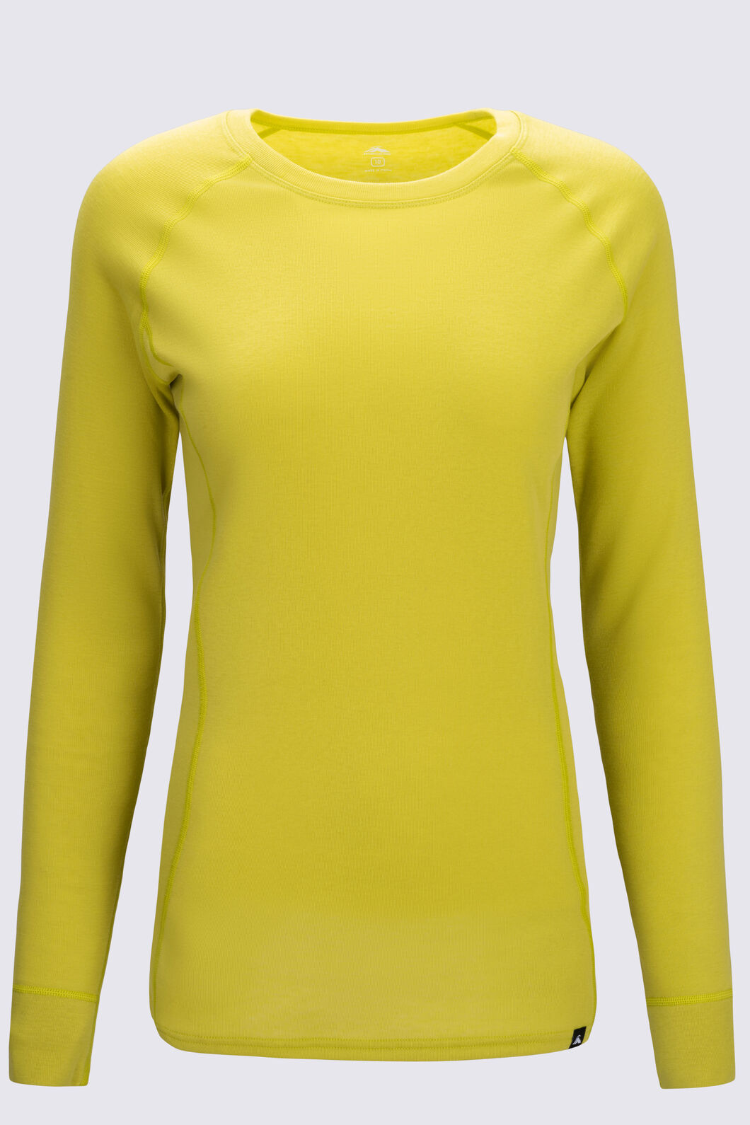 Macpac Women's Geothermal Long Sleeve Top, Apple Green, hi-res