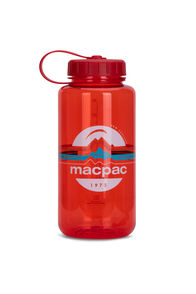 Macpac Water Bottle — 1L, Red, hi-res