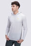 Macpac Men's Trail Long Sleeve Hooded Top, Dawn Blue, hi-res