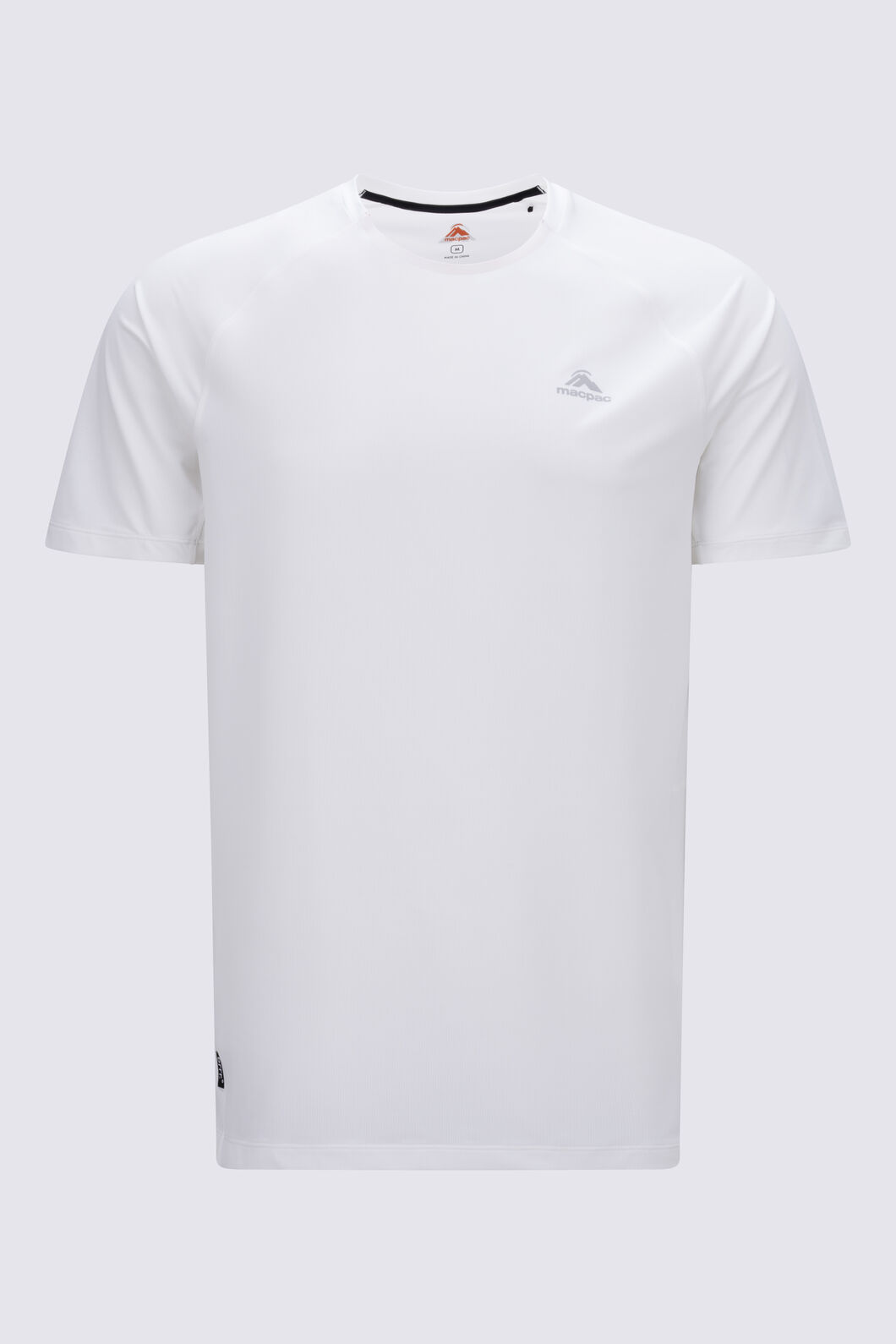 Macpac Men&rsquo;s Sidestep Trail T-Shirt, Bright White, hi-res