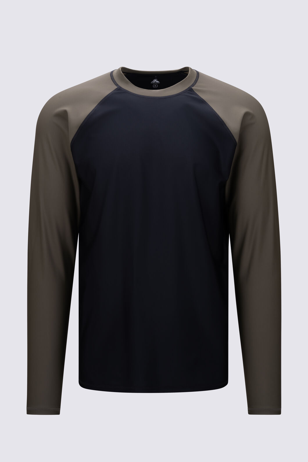 Macpac Men's Long Sleeve Rash Top, Black/Grape Leaf, hi-res