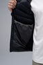 Macpac Men's Uber Light Hooded Down Jacket ♺, Black/Agave, hi-res