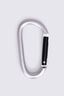 Macpac Carabiner, Silver, hi-res