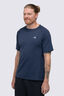 Macpac Men's Limitless Repreve&reg;  Short Sleeve T-Shirt, Navy, hi-res