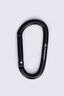 Macpac Carabiner, Black, hi-res