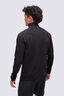 Macpac Men's Infinity ¼ Zip Top, Black, hi-res