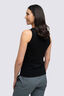 Macpac Women's Merino Blend Tank, Black, hi-res
