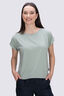 Macpac Women's Modal T-Shirt, Iceberg Green, hi-res