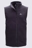 Macpac Men's Dunstan Fleece Vest, Black, hi-res