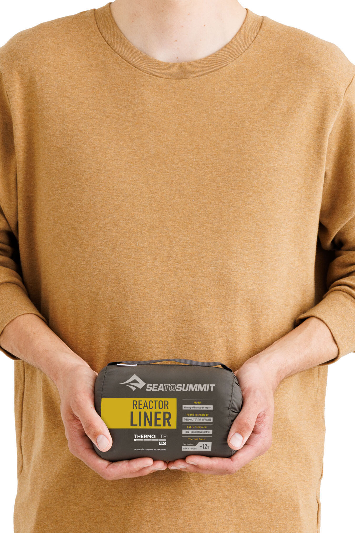 Sea to Summit Reactor Sleeping Bag Liner - Mummy w/ Drawcord