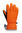 Macpac Kids' Spree Reflex™ Ski Glove, Russet Orange/Orange Flame, hi-res