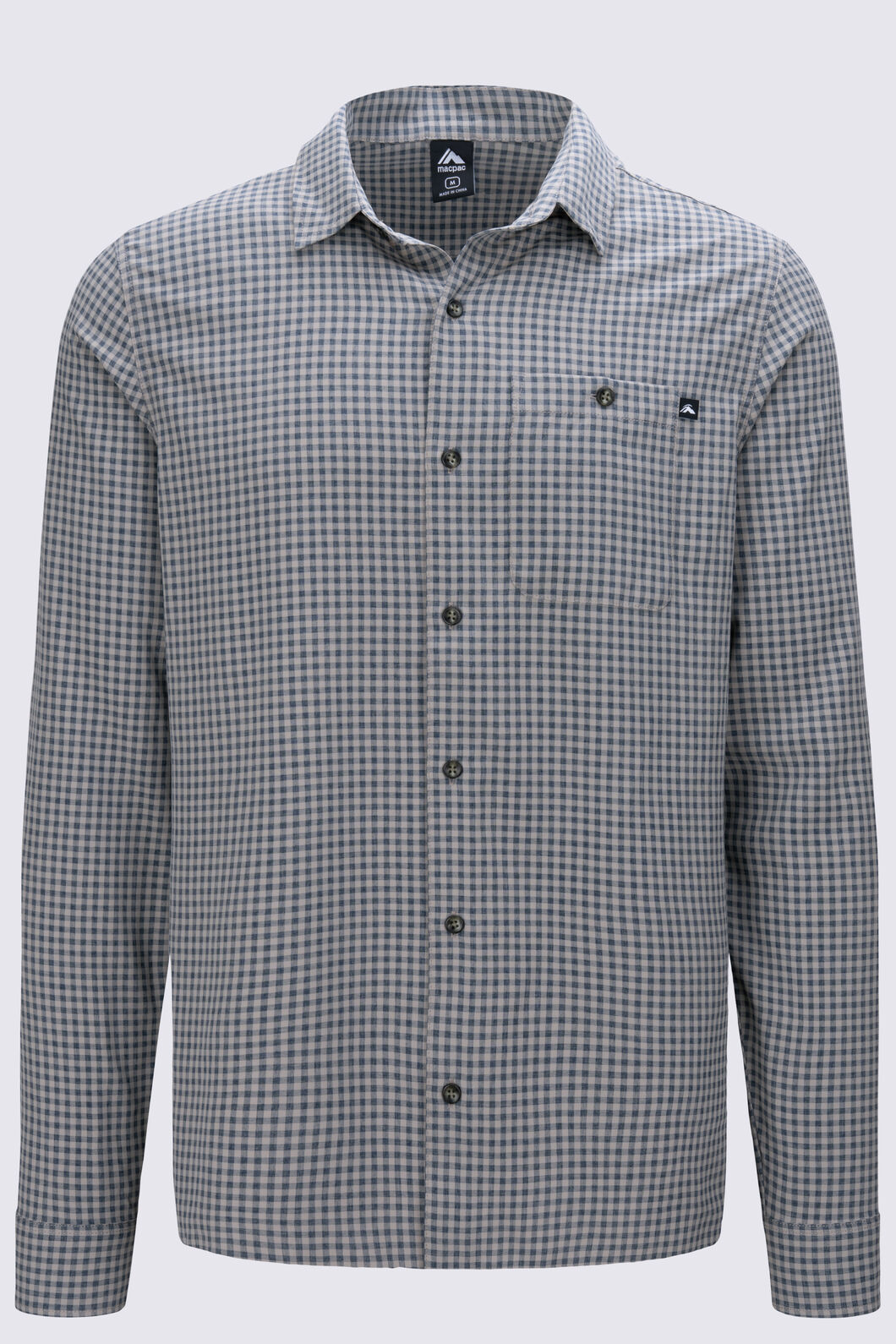Macpac Men's Vista Long Sleeve Shirt, Overland Trek, hi-res