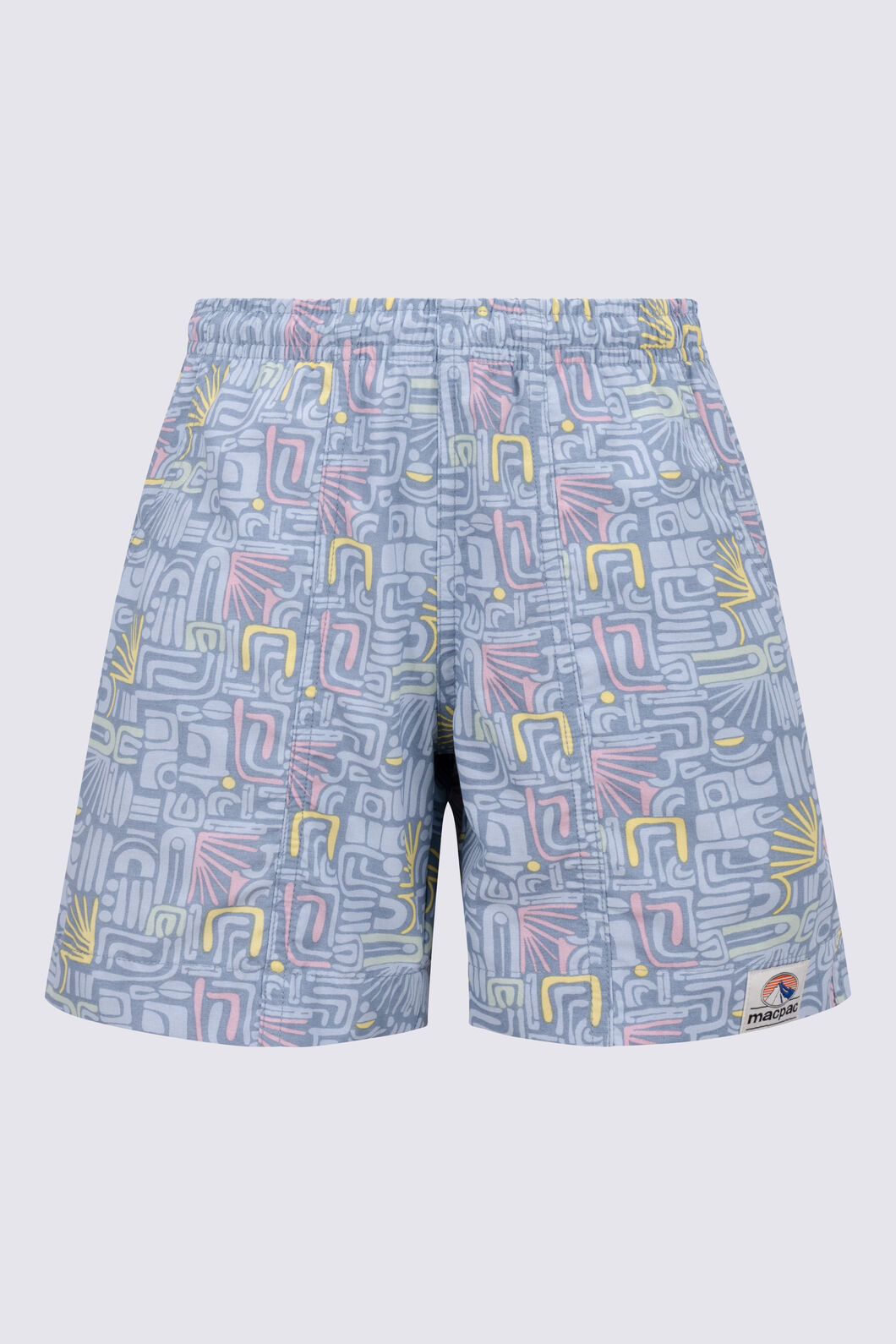 Macpac Kids' Winger Shorts, Summer Print, hi-res
