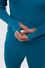 Macpac Women's 220 Merino Long Sleeve Top, Ocean Depths, hi-res