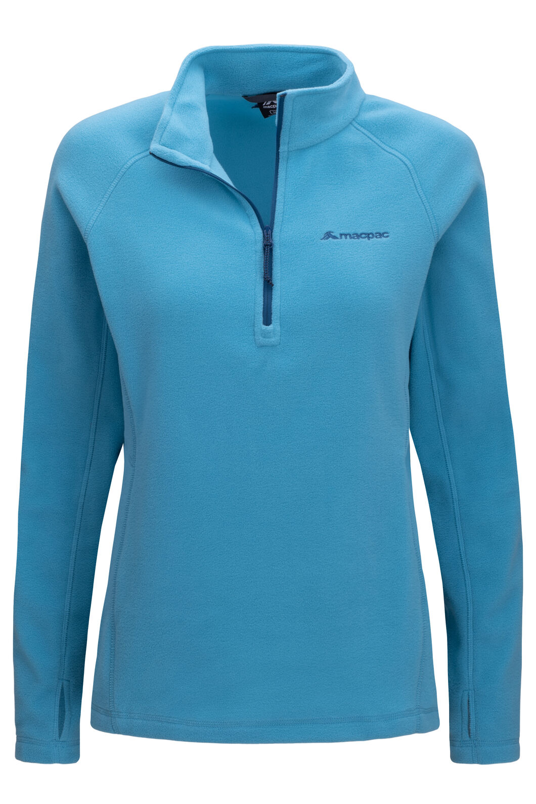 Macpac Women's Tui Fleece Pullover, Blue Moon, hi-res