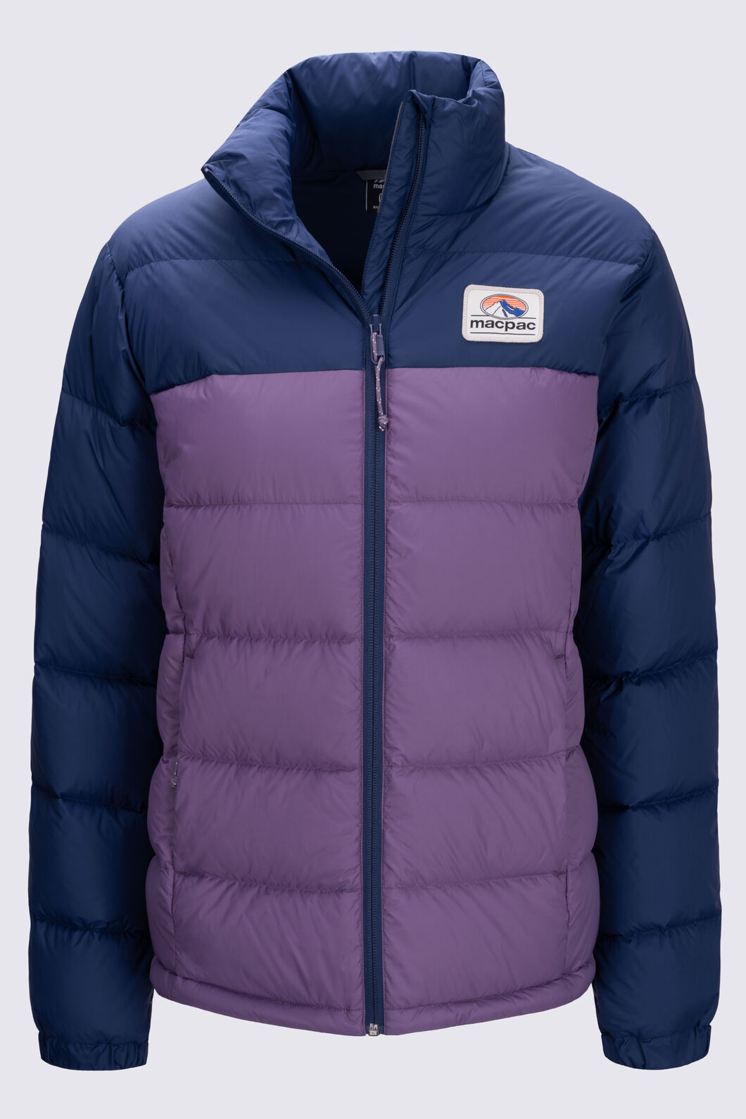 Macpac Women's Halo Down Jacket ♺, Naval Academy/Grape Jam, hi-res