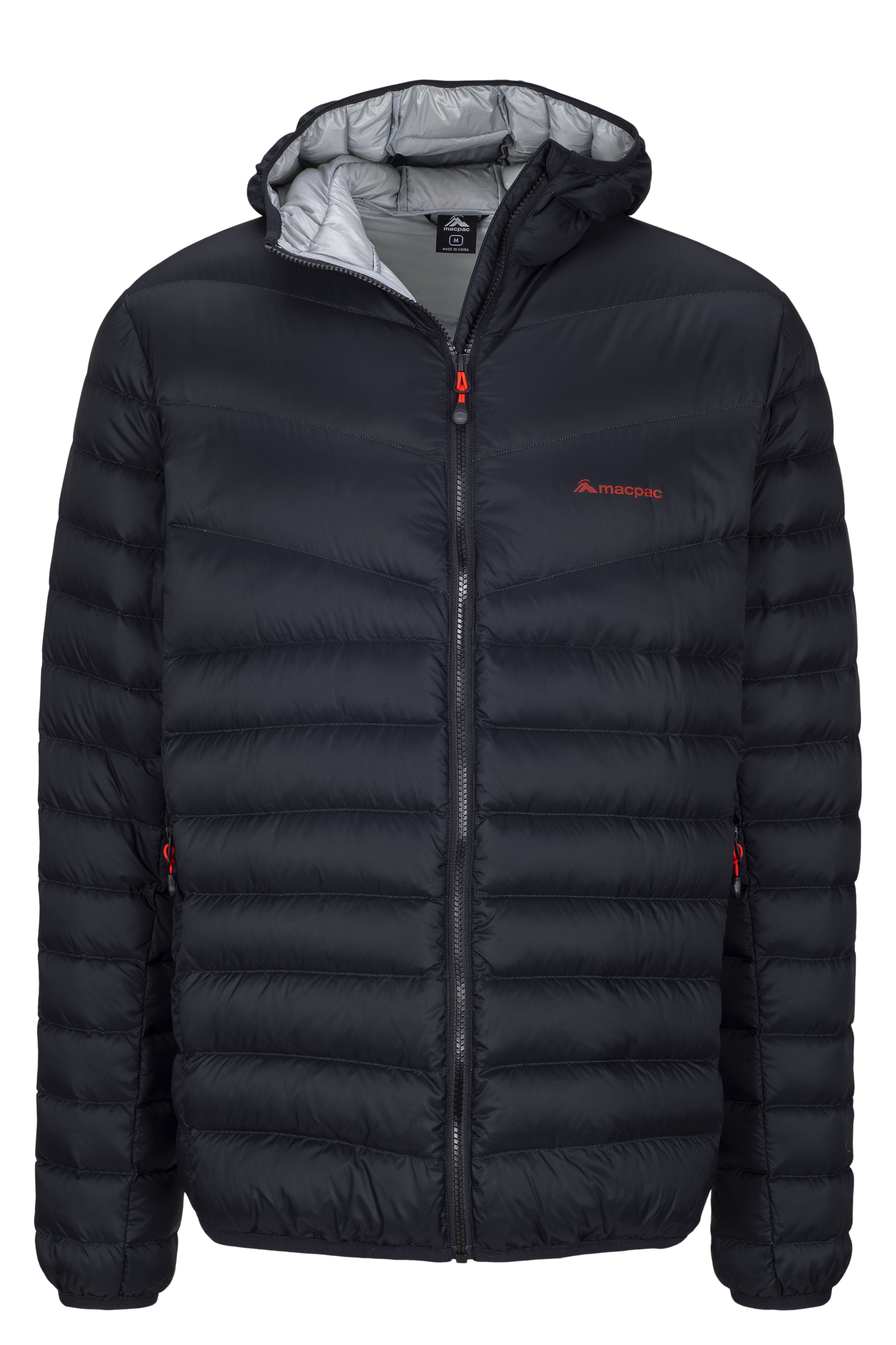 macpac hooded down jacket
