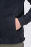 Macpac Mens Mountain Hooded Fleece Jacket, True Black, hi-res