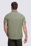 Macpac Men's Vista Short Sleeve Shirt, Moss Stone, hi-res