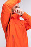 Macpac Men's Lightweight Prophet Rain Jacket, Tangerine Tango, hi-res