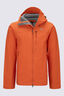 Macpac Men's Lightweight Prophet Rain Jacket, Tangerine Tango, hi-res