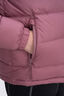 Macpac Kids' Halo Hooded Down Jacket, Deco Rose/Foxglove, hi-res