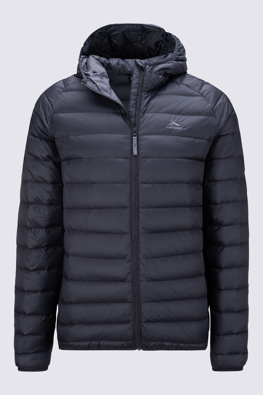 Macpac Men's Uber Light Hooded Down Jacket ♺, Black, hi-res