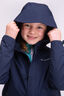Macpac Kids' Lagoon Raincoat, Navy, hi-res