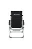 Macpac Premium Reclining Lounger, Black, hi-res