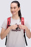 Macpac Wilderness 18L Backpack, Black/Coral, hi-res