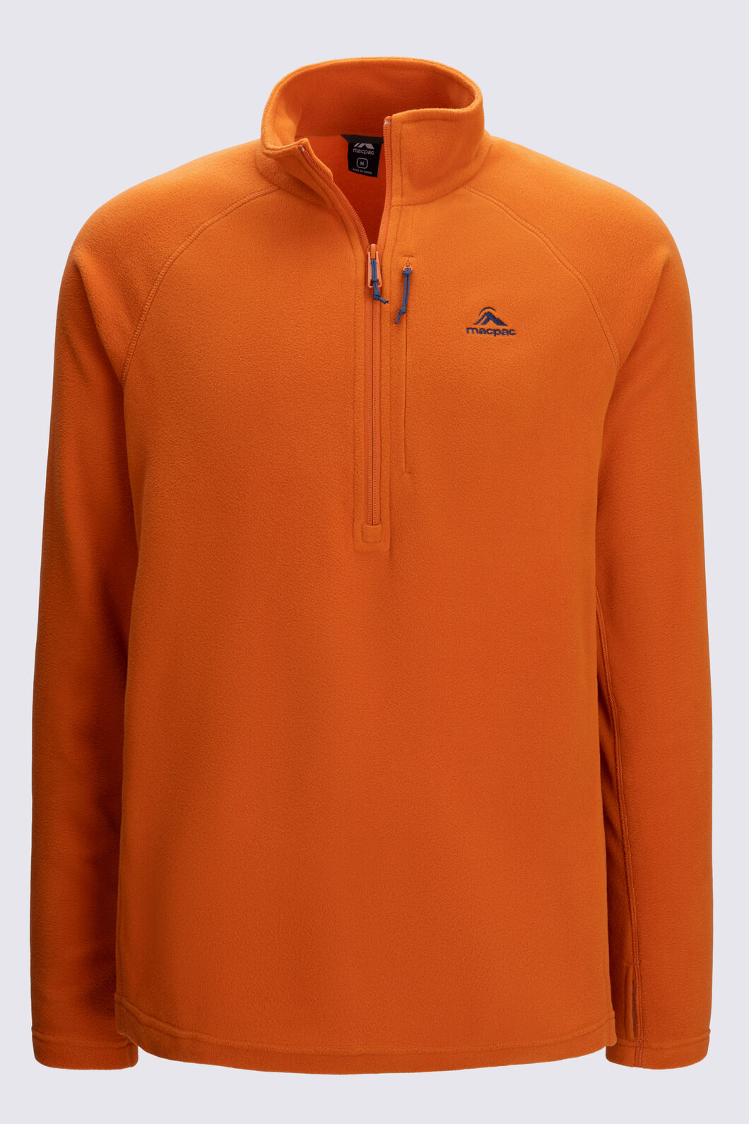 Macpac Men's Tui Fleece Pullover, Gold Flame, hi-res