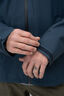 Macpac Men&rsquo;s Overcast Rain Jacket, Midnight Navy/ Dark Cheddar, hi-res