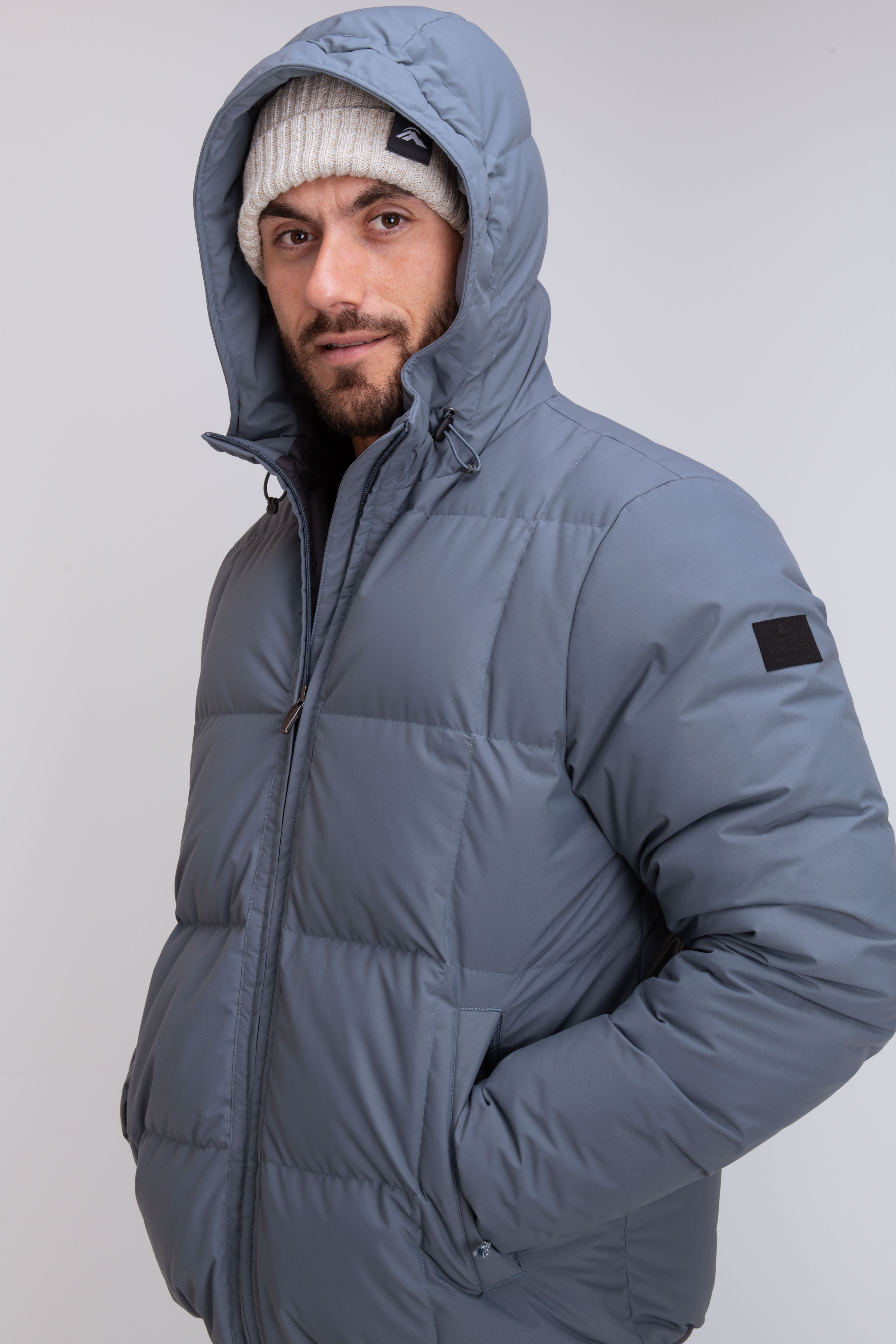 Domain Hooded Down Bomber Jacket | Macpac