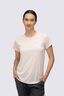 Macpac Women's Cass Short Sleeve T-Shirt, Mauve Chalk Marle, hi-res