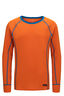 Macpac Kids' Geothermal Long Sleeve Top, Russet Orange, hi-res