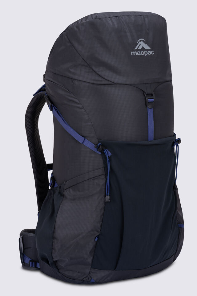 Macpac Hesper 52L Hiking Backpack, Phantom/Skipper Blue