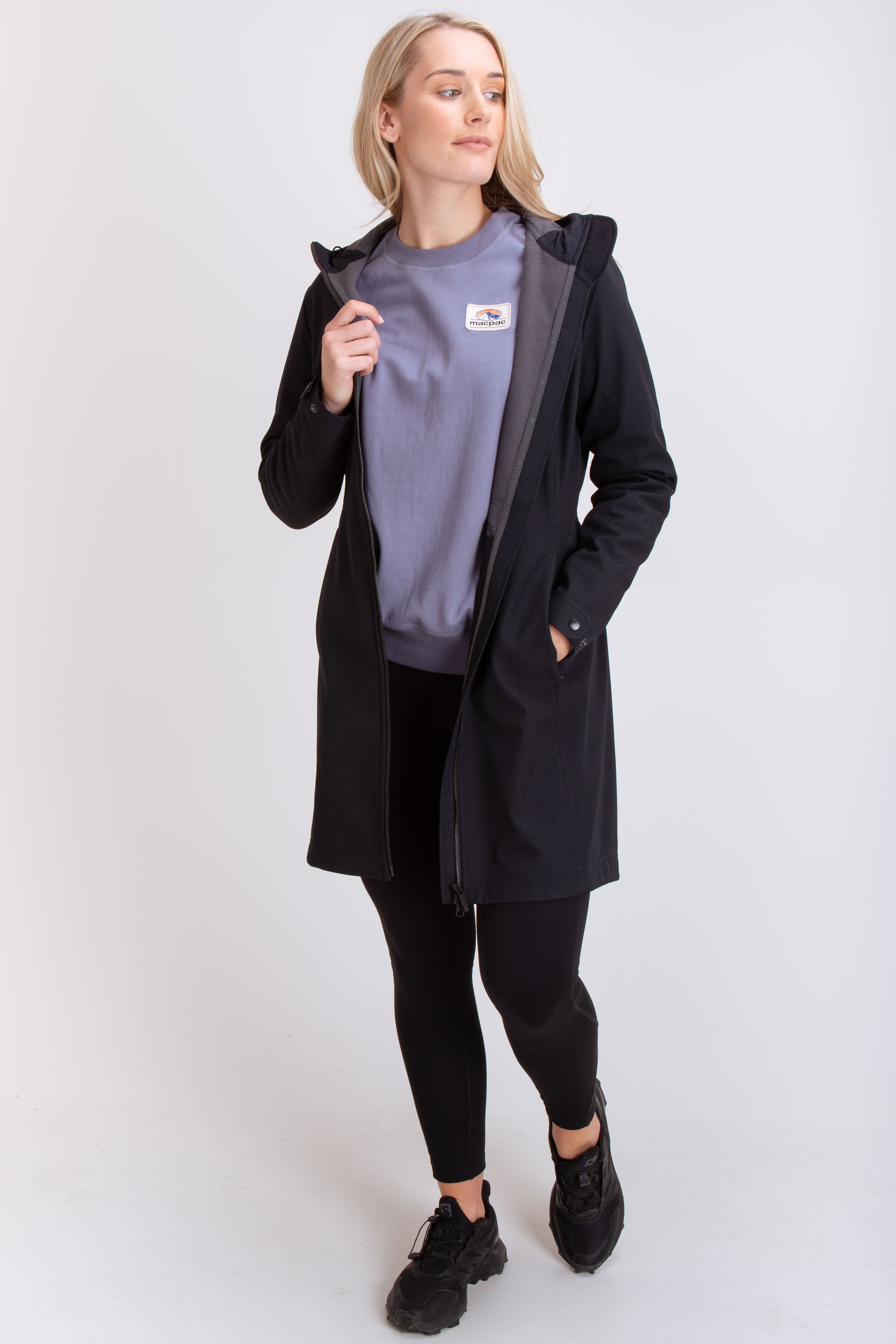 Macpac long sale jacket womens