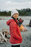 Macpac Women's Uber Light Hooded Down Jacket, Cardinal, hi-res