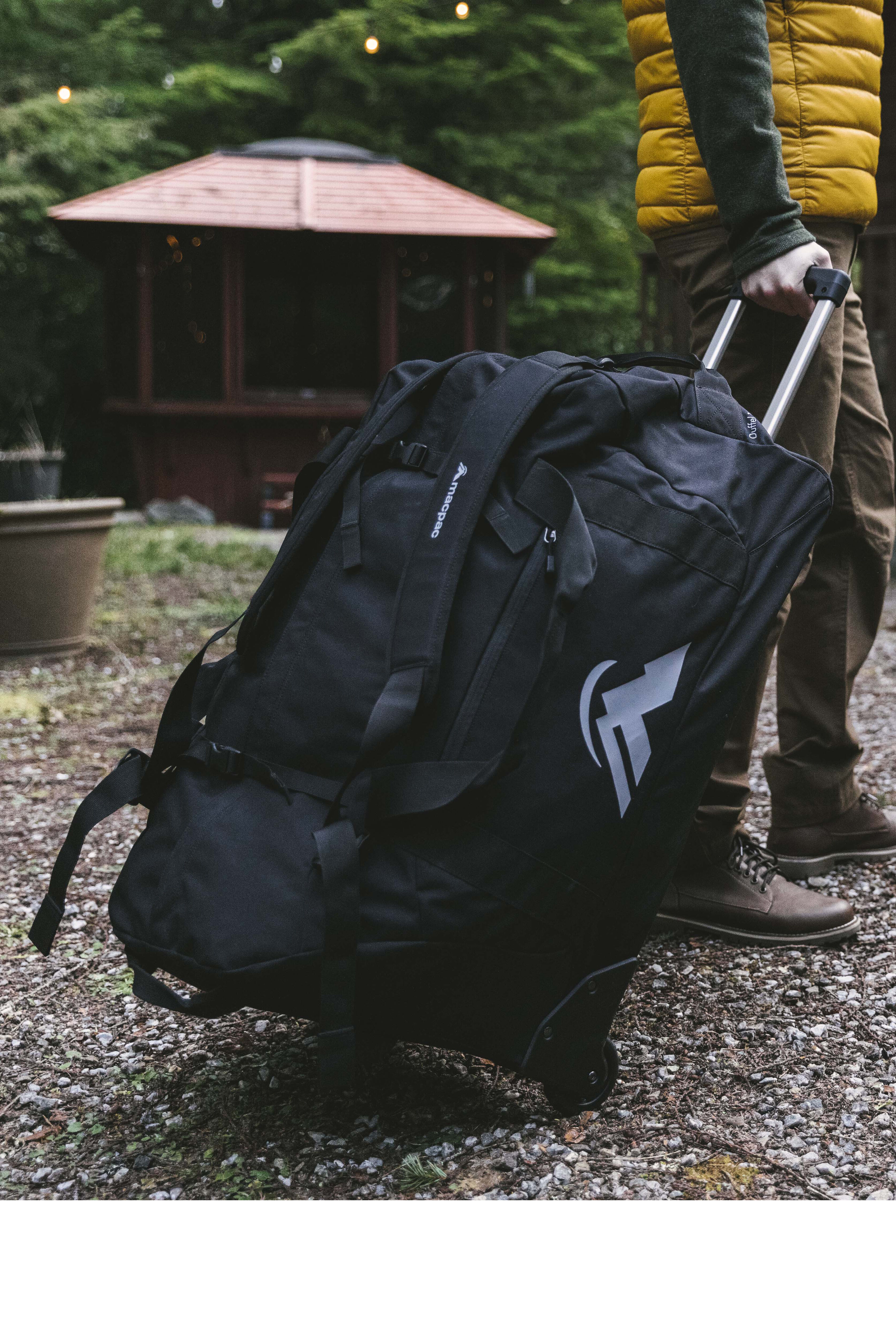 macpac wheeled duffel
